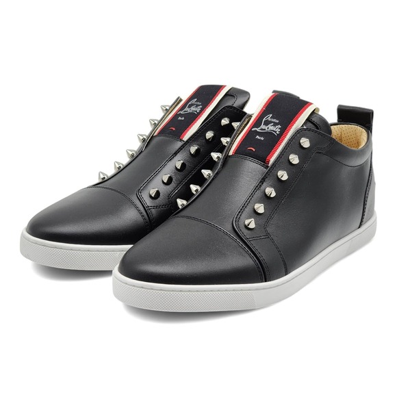 Christian Louboutin Other - Men's F.A.V. Fique A Vontade Leather Slip On Sneakers in Black 44 $995